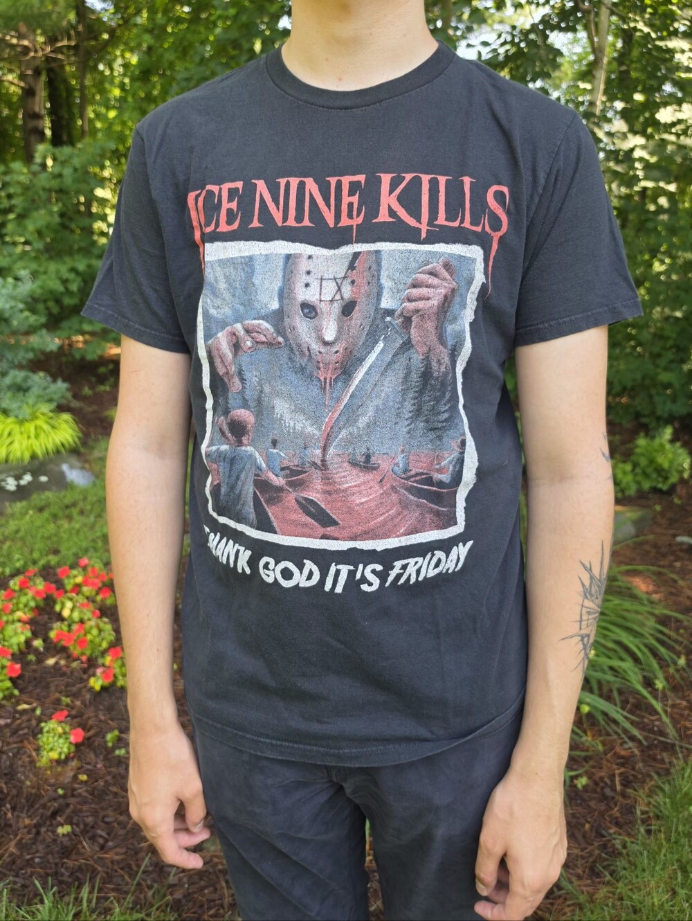 Ice Nine Kills Thank God It's Friday T-Shirt (M)